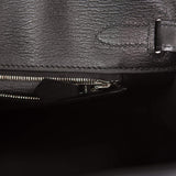 Hermes Birkin 30 Black Tadelakt Palladium Hardware
