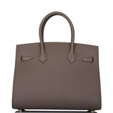 Hermes Etain Epsom Sellier Birkin 30cm Gold Hardware
