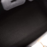 Hermes Birkin Sellier 25 Black Epsom Gold Hardware