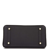 Hermes Birkin 25 Black Togo Gold Hardware