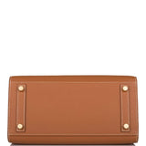 Hermes Birkin Sellier 25 Gold Veau Madame Gold Hardware
