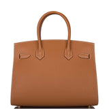 Hermes Birkin Sellier 30 Gold Epsom Gold Hardware