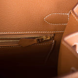 Hermes Birkin Sellier 30 Gold Epsom Gold Hardware