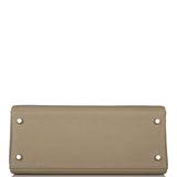 Hermes Kelly Retourne 28 Sauge Clemence Palladium Hardware