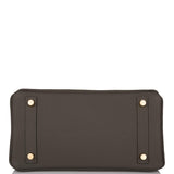 Hermes Birkin 25 Vert de Gris Togo Gold Hardware