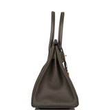 Hermes Birkin 30 Vert de Gris Epsom Gold Hardware