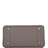 Hermes Birkin 30 Etain Togo Gold Hardware