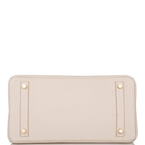 Hermes Birkin 30 Craie Togo Gold Hardware