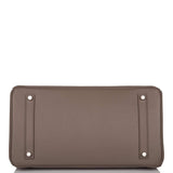 Hermes Birkin 35cm Etain Epsom Palladium Hardware