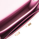 Hermes Mauve Sylvestre Epsom Mini Constance 18cm Permabrass Hardware