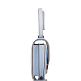 Hermes Bleu Brume Swift Mini Constance 18cm Palladium Hardware