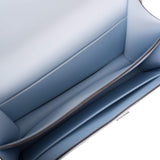 Hermes Bleu Brume Swift Mini Constance 18cm Palladium Hardware