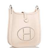 Hermes Nata Clemence Evelyne TPM Bag Palladium Hardware