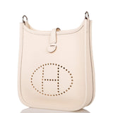 Hermes Nata Clemence Evelyne TPM Bag Palladium Hardware