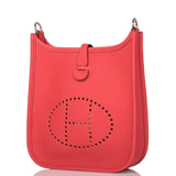 Hermes Bougainvillea Clemence Evelyne TPM Bag Palladium Hardware