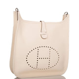 Hermes Nata Clemence Evelyne III PM Bag Palladium Hardware
