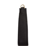 Hermes Black Clemence Evelyne TPM Bag Gold Hardware