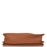Hermes Gold Clemence Evelyne III PM Bag Palladium Hardware