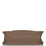 Hermes Evelyne TPM Etoupe Clemence Bag Gold Hardware