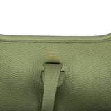 Hermes Evelyne TPM Vert Criquet Clemence Gold Hardware