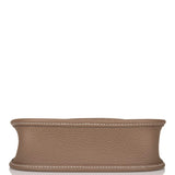 Hermes Evelyne TPM Etoupe Clemence Bag Palladium Hardware
