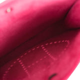 Hermes Rose Mexico Clemence Evelyne TPM Bag Palladium Hardware