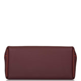 Hermes Bordeaux and Rouge H 24/24 Bag 29cm Palladium Hardware