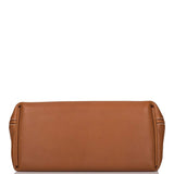 Hermes Fauve Barenia Faubourg 24/24 Bag 29cm Gold Hardware