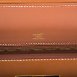 Hermes Fauve Barenia Faubourg 24/24 Bag 29cm Gold Hardware