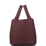 Hermes Bordeaux Maurice Picotin Lock 22cm Gold Hardware