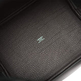 Hermes Black Clemence Picotin Lock 22cm Palladium Hardware