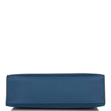Hermes Deep Blue Swift Mini Kelly Pochette Gold Hardware
