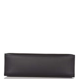 Hermes Black Swift Mini Kelly Pochette Rose Gold Hardware