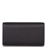 Hermes Black Epsom Constance Wallet To Go Rose Gold Hardware