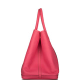 Hermes Garden Party 36 Rose Azalee Epsom Palladium Hardware