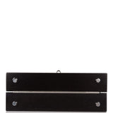 Hermes Fauve Barenia and Natural Wood "Kelly Wood" 22cm Palladium Hardware