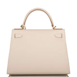 Hermes Craie Epsom Sellier Kelly 28cm Gold Hardware
