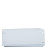 Hermes Bleu Brume Epsom Sellier Kelly 28cm Palladium Hardware