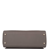 Hermes Kelly Retourne 32 Etain Togo Gold Hardware