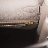 Hermes Kelly Retourne 32 Etain Togo Gold Hardware