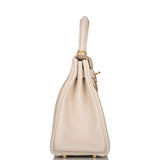 Hermes Craie Togo Retourne Kelly 28cm Gold Hardware
