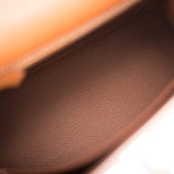 Hermes Kelly Sellier 25 Fauve Barenia Gold Hardware