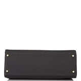 Hermes Black Togo Retourne Kelly 35cm Gold Hardware