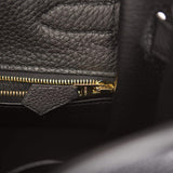 Hermes Black Togo Retourne Kelly 35cm Gold Hardware