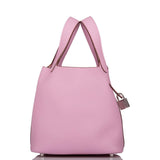 Hermes Picotin Lock 18 Mauve Sylvestre Clemence Palladium Hardware