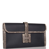 Hermes Jige Elan 29 Bleu Indigo Swift and Ombre Lizard