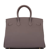 Hermes Etain Togo Birkin 35cm Gold Hardware