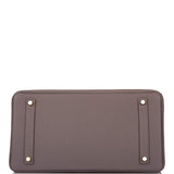 Hermes Etain Togo Birkin 35cm Gold Hardware