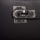 Hermes SO Black Box Retourne Kelly 32cm Black Hardware