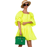 Hermes Birkin 25 Bambou (Bamboo) Green Togo with Palladium Hardware - 2014, R Square